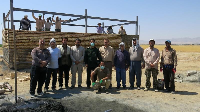 برای دومین سال متوالی بسیجیان شرکت گاز استان مرکزی در گروه های جهادی به منظور ساخت مسکن برای نیازمندان حضور یافتند