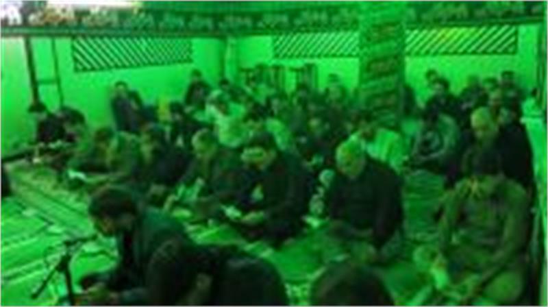 برگزاری مراسم پر فیض زیارت عاشورا در شرکت گاز استان مرکزی