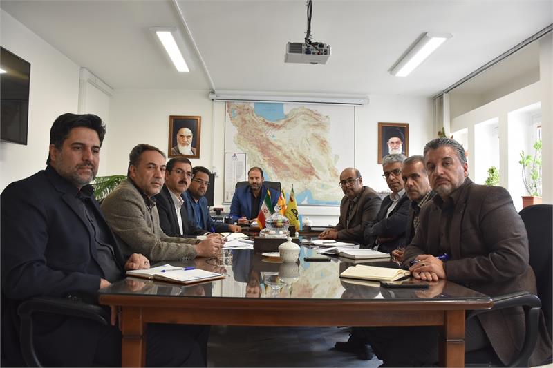برگزاری جلسه کمیته پدافند غیرعامل وستادمدیریت بحران شرکت گاز استان مرکزی