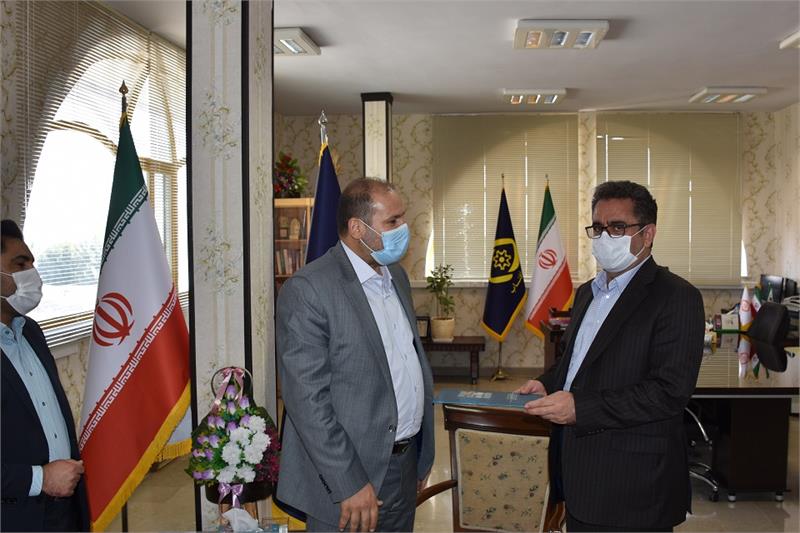 مدیر عامل شرکت گاز استان مرکزی ازصدا وسیمای شبکه آفتاب وخبرگزاری های استان بازدید نمود