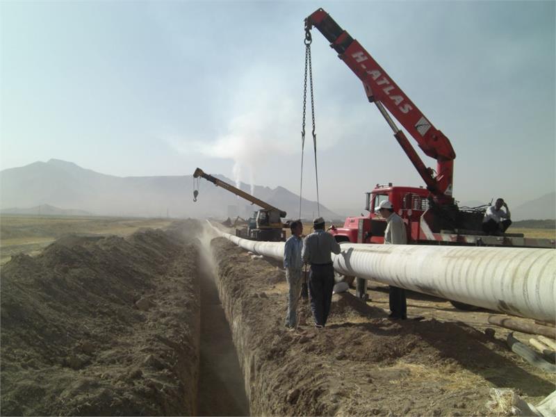 اجرای پروژه 20 اینچ خط انتقال گاز پالایشگاه شازند ( به روایت تصویر )