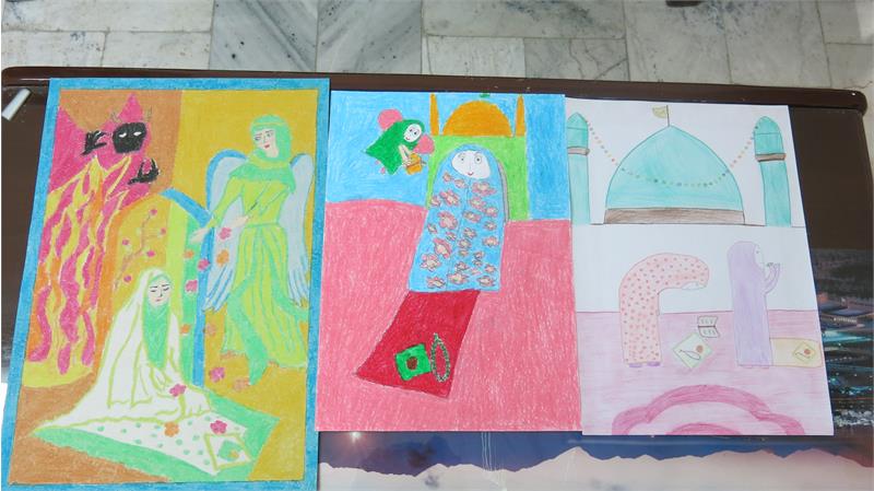 برگزاری مسابقه نقاشی با موضوع اهمیت نماز در بین فرزندان کارکنان شرکت گاز استان مرکزی
