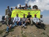 صعود گروه کوهنوردی شرکت گاز استان مرکزی به قله الوند خمین