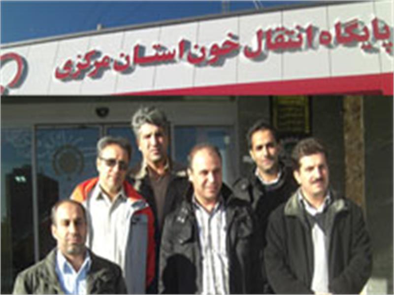 پرسنل شرکت گاز استان مرکزی واحدی از خون خود را به نیازمندان اهدا نمودند