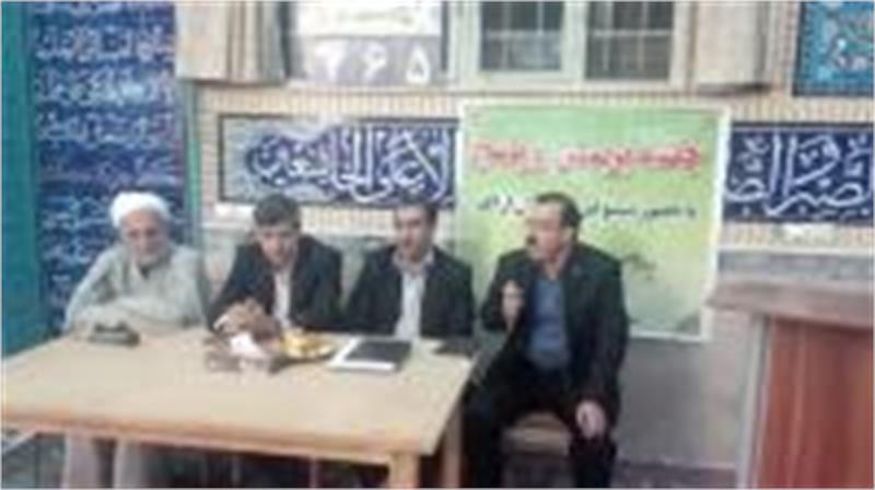 حضور نماینده شرکت گاز استان مرکزی در جلسه پرسش و پاسخ هفته فرهنگی شهرستان اراک