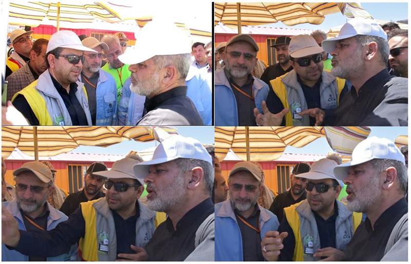 بازدید وزیر کشور از فعالیت های شرکت گاز استان مرکزی در مانور زلزله ساوه، زرندیه و تفرش