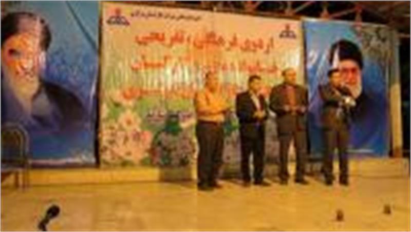 برگزاری اردوی فرهنگی ورزشی در بین کارکنان شرکت گاز استان مرکزی و خانواده آنها