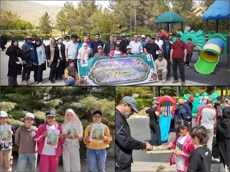 صعود خانوادگی کارکنان گاز استان مرکزی به ارتفاعات پارک کلاله