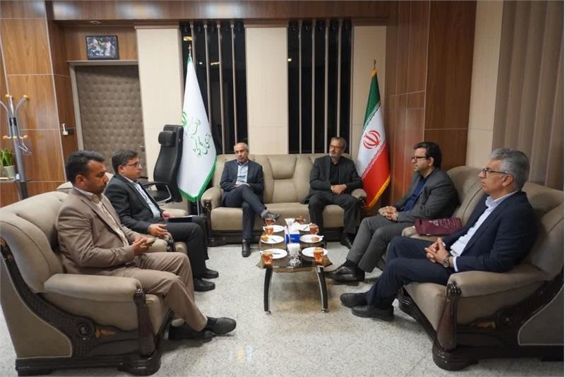 دیدار مدیر عامل شرکت گاز استان مرکزی با بازرس کل قضایی سازمان بازرسی استان مرکزی