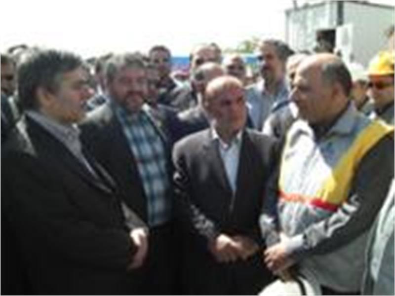 حضور امدادگران شرکت گاز استان مرکزی در رزمایش مدیریت بحران و پدافند غیرعامل استانداری مرکزی