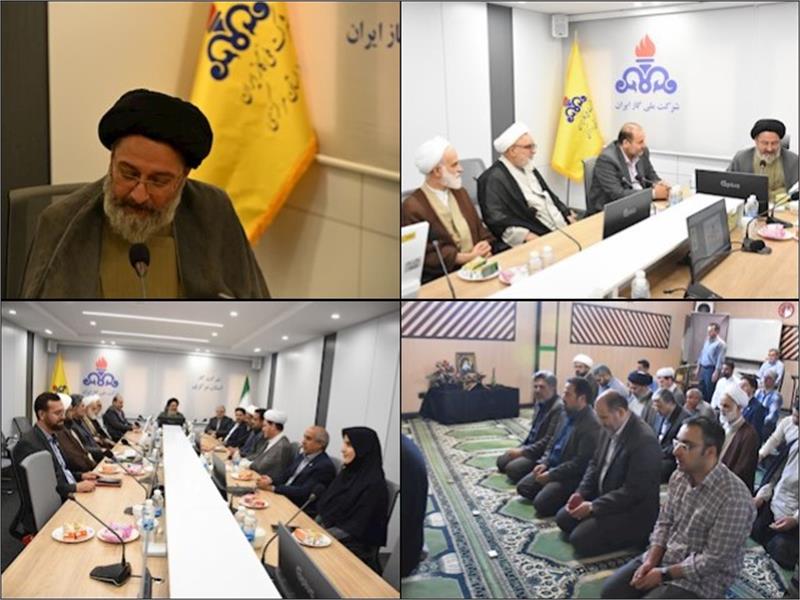 تأکید بر نقش قرآن و نماز در ایجاد آرامش کارکنان صنعت گاز ایران
