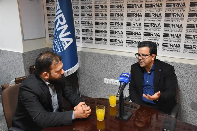بازدید مدیرعامل شرکت گاز استان مرکزی از خبرگزاری ایرنا