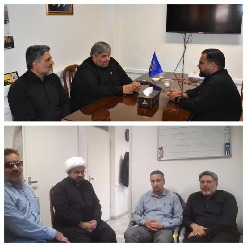 جلسه گروه جهادی شهید امیدواری شرکت گاز استان مرکزی جهت آمادگی برگزاری مراسم تشییع رهبر شهید حضرت امام خامنه‌ای (رضوان‌الله تعالی علیه)