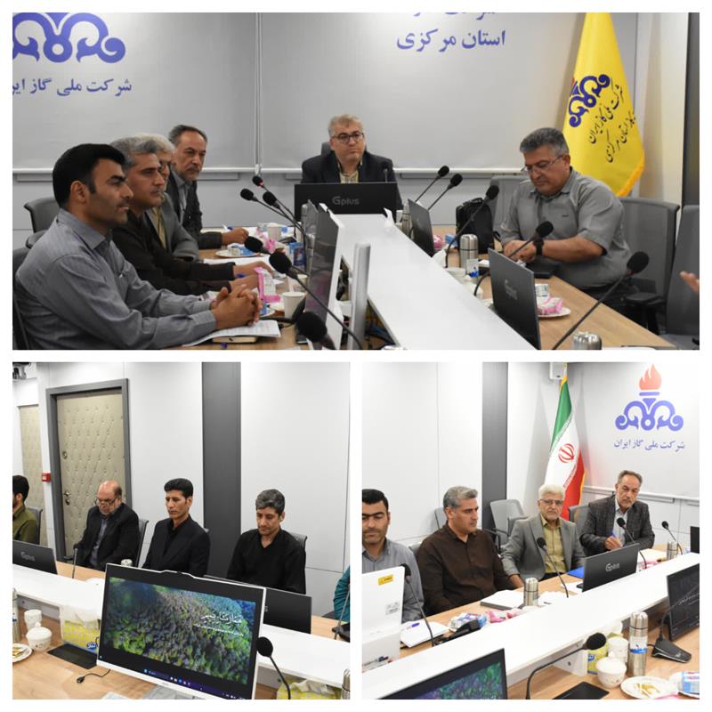 توسعه همکاری شرکت گاز استان مرکزی با سازمان نظام مهندسی استان و دفاتر پیشخوان دولت و اتاق اصناف