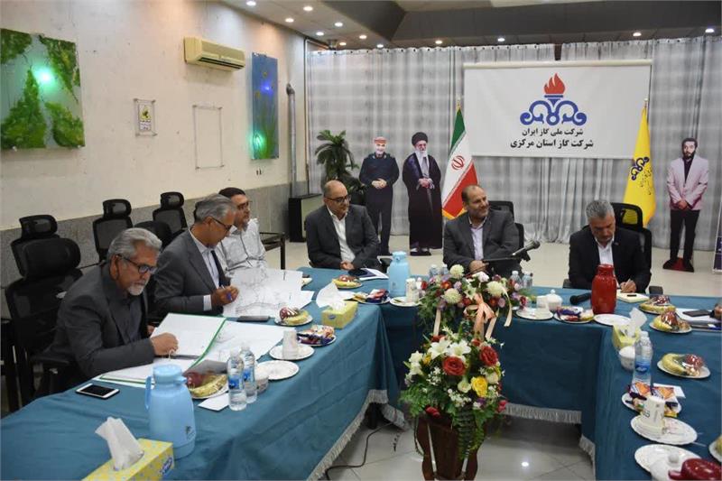تقویت شبکه گاز جنوب استان مرکزی در مسیر اجرا