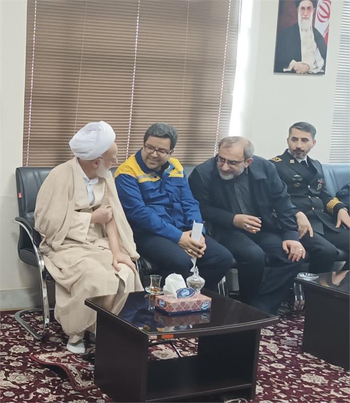 مدیرعامل شرکت گاز استان مرکزی در دیداربا نماینده محترم ولی فقیه در استان مطرح نمود