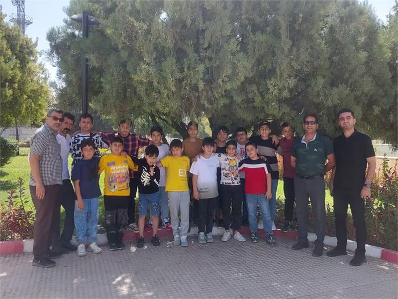اردوی فرهنگی گردشگری فرزندان کارکنان شرکت گاز استان مرکزی برگزار شد