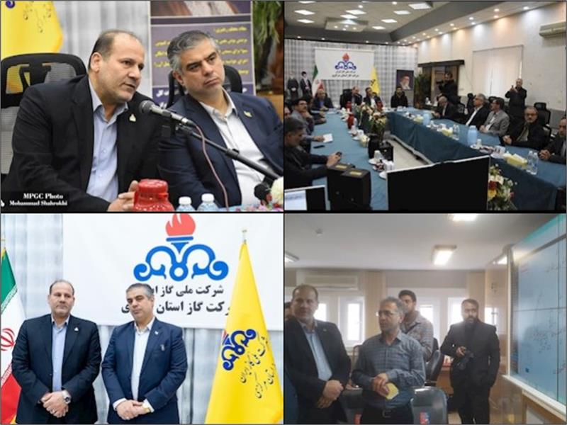 دیدار سرزده استاندار استان مرکزی با کارکنان ستاد شرکت گاز استان