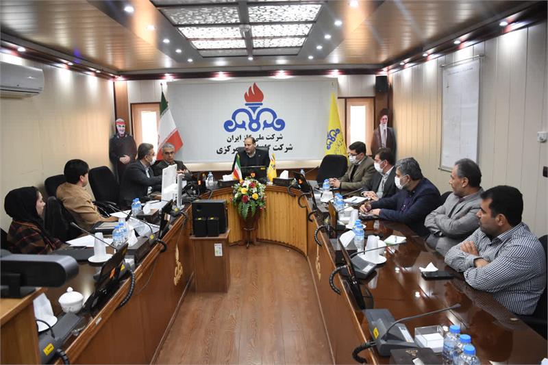 جلسه کمیته انرژی شرکت گاز استان مرکزی برگزار شد