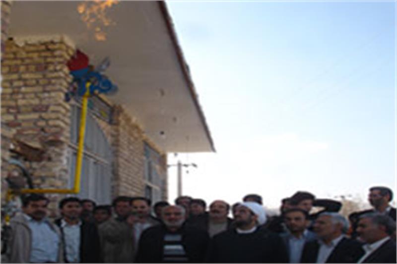 افتتاح چهار پروژه گازرسانی روستایی همزمان با ششمین روز از دهه مبارک فجر در شهرستان ساوه