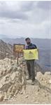 صعود کارمند شرکت گاز استان مرکزی به قله سنبران