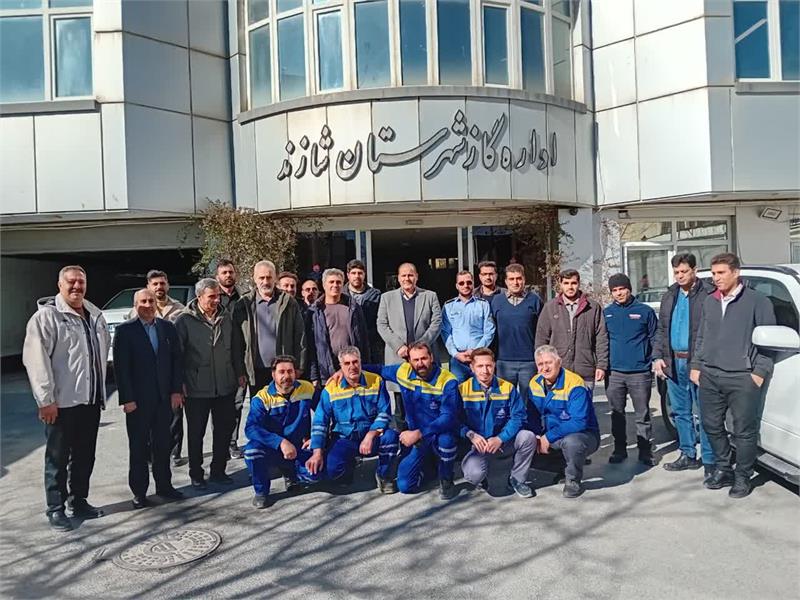 تأکید مدیرعامل شرکت گاز استان مرکزی بر پیگیری پروژه‌ها و پایداری شبکه گاز در بازدید از شهرستان شازند