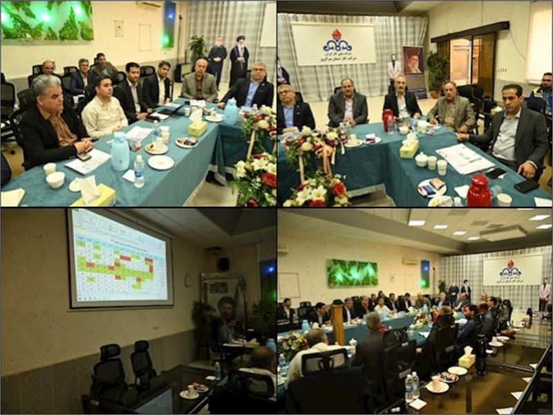 پایش شاخص‌های راهبردی بهره‌برداری در شرکت گاز استان مرکزی