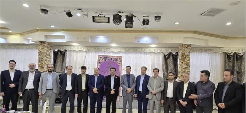 دیدار اعضای هیئت مدیره شرکت گاز استان مرکزی با مسئولین شهرستان خمین