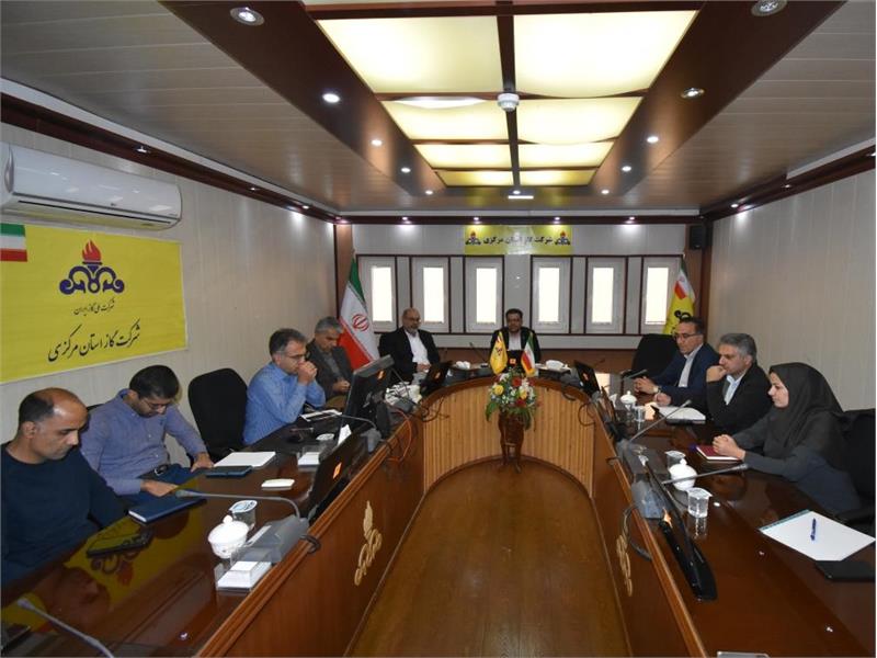 بازدید تیم هوشمندسازی شرکت ملی گاز از سامانه مانیتورینگ گاز استان مرکزی