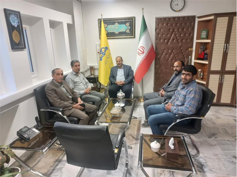 دیدار انجمن کارفرمایی مجریان تاسیسات و گاز با سرپرست شرکت گاز استان مرکزی