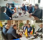 دیدار مدیر عامل شرکت توزیع برق استان با مدیر عامل شرکت گاز استان مرکزی