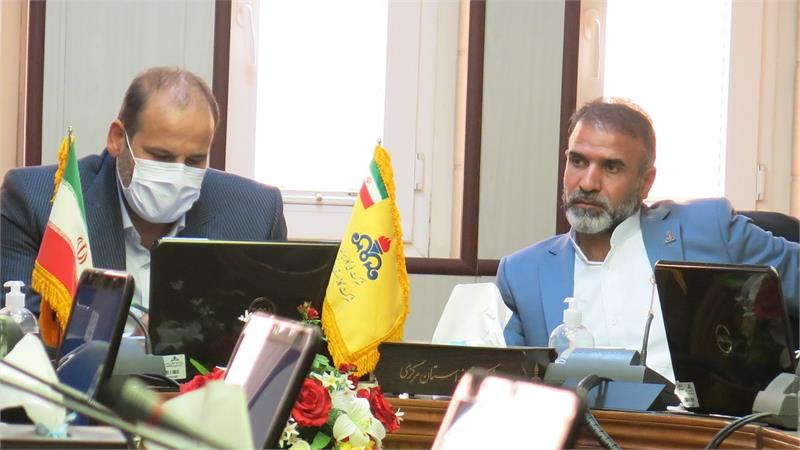 بازدید سرپرست امور بازرسی و کنترل فنی شرکت ملی گاز ایران از شرکت گاز استان مرکزی