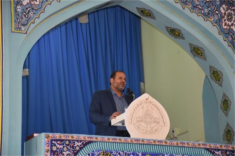 مدیرعامل شرکت گاز استان مرکزی به عنوان سخنران قبل از خطبه های نماز جمعه بر مدیریت مصرف گاز طبیعی تاکید نمود
