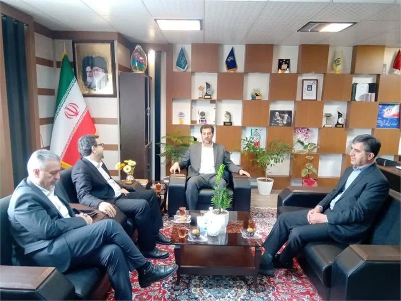 دیدار مدیرعامل شرکت گاز استان مرکزی با فرماندار شهرستان شازند، شهردار و شورای اسلامی شهر شهباز