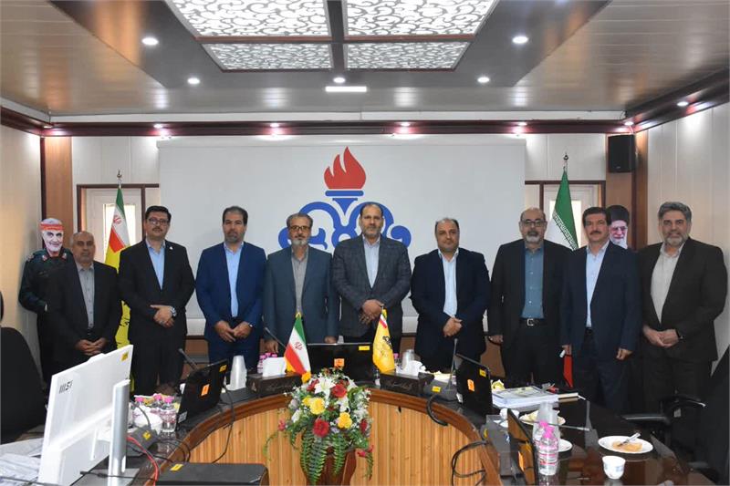 سیصدو پنجاه و هشتمین جلسه هیئت مدیره شرکت گاز استان مرکزی تشکیل شد
