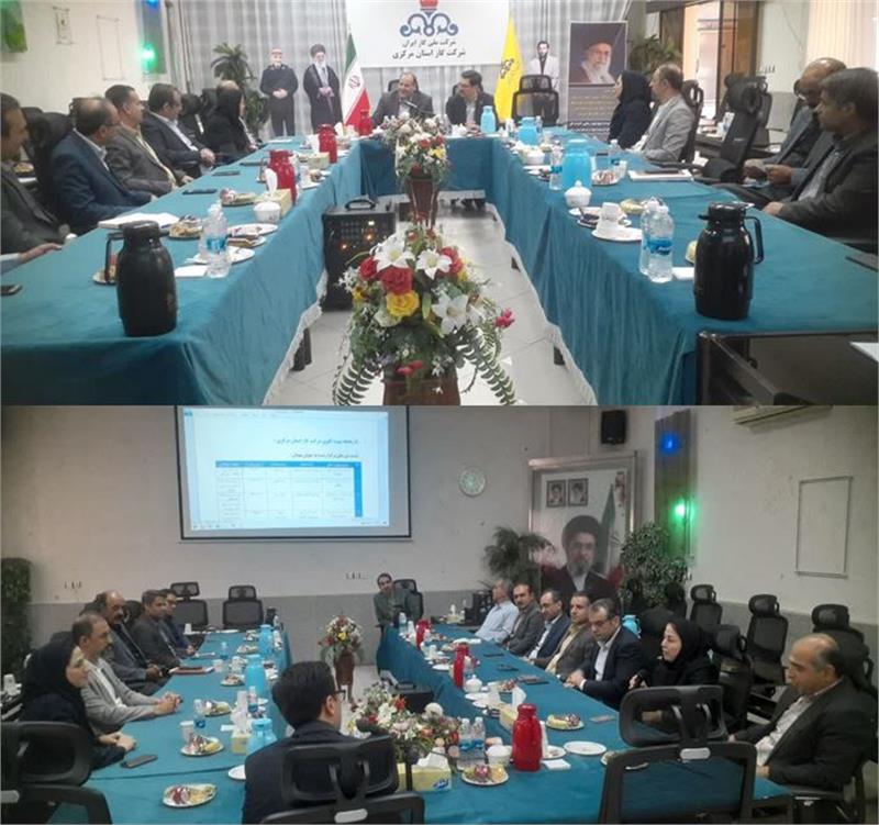 هم‌افزایی استانی برای بهبود مدیریت دارایی‌های فیزیکی در شرکت گاز مرکزی