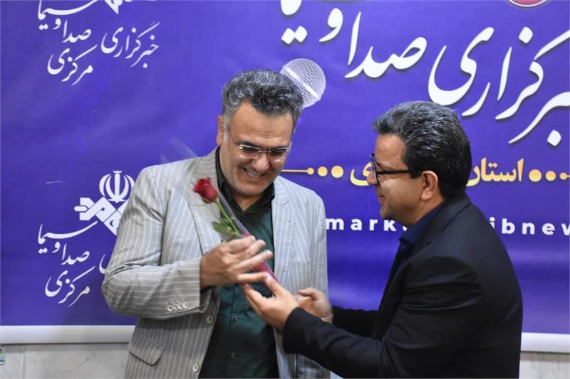 بازدید مدیرعامل شرکت گاز استان مرکزی از صدا و سیمای استان مرکزی