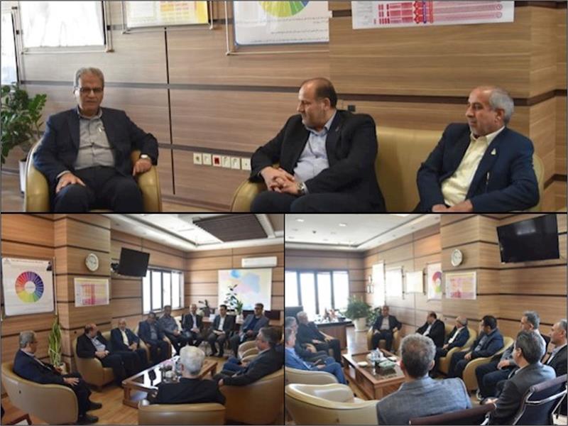 بازدید مدیرعامل شرکت گاز استان مرکزی از منطقه ۷ عملیات انتقال گاز