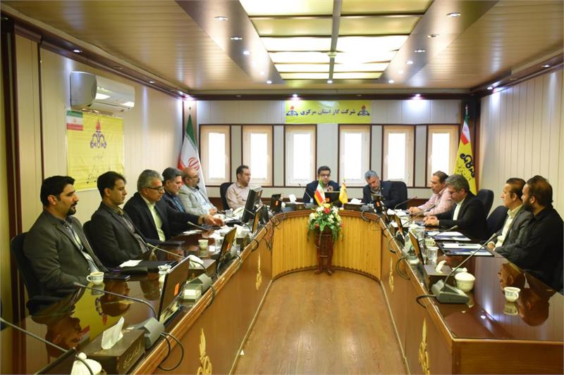 جلسه هم اندیشی کمیته برق شرکت ملی گاز ایران در شرکت گاز استان مرکزی برگزارشد