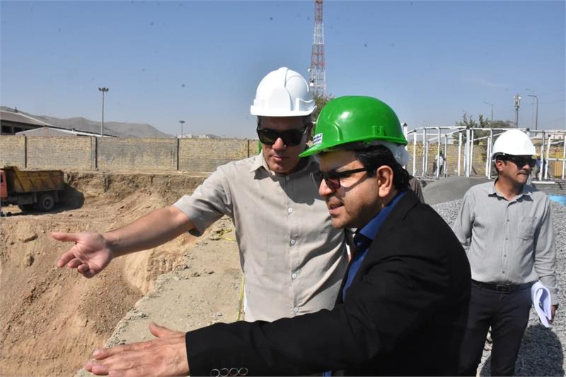 بازدید مدیرعامل شرکت گاز استان مرکزی از پیشرفت پروژه احداث ساختمان مرکزی پشتیبانی بحران