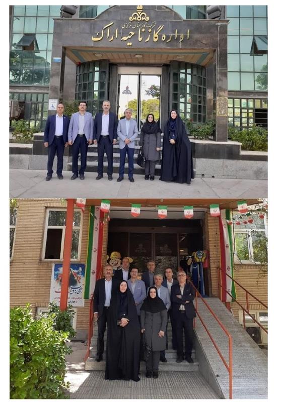 باحضور نمایندگان مدیریت مهندسی ساختار شرکت ملی گاز، راهکارهای جدید برای ارتقای خدمات‌رسانی در نواحی اراک و ساوه بررسی شد