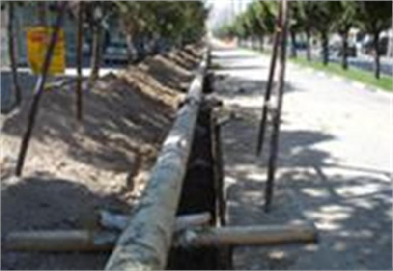 قطعی گاز در محدوده روستای باقرآباد از توابع شهرستان محلات